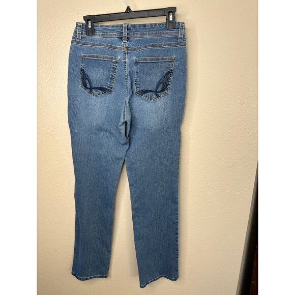 Gloria Vanderbilt Women's All Around Slimming Jeans size 4 straight leg - Picture 5 of 8